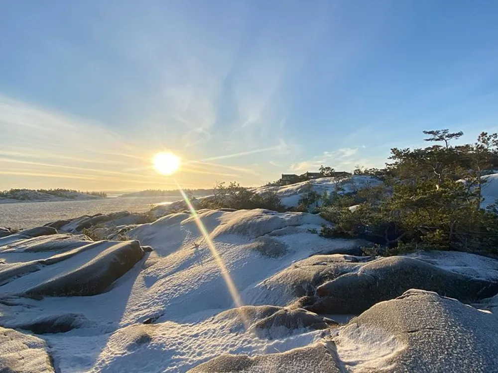 Christmas feeling at HavsVidden by the Northern Sea